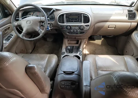 2001 Toyota Sequoia Limited из США, поврежденный, VIN 5TDBT48A31S042407